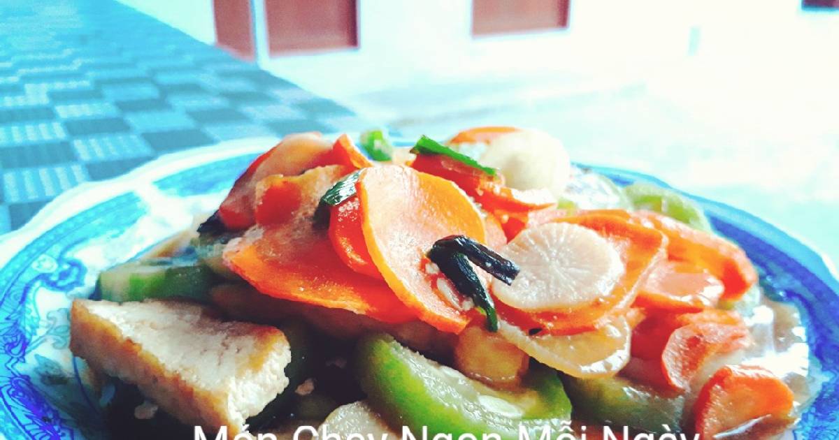 Mướp xào thập cẩm