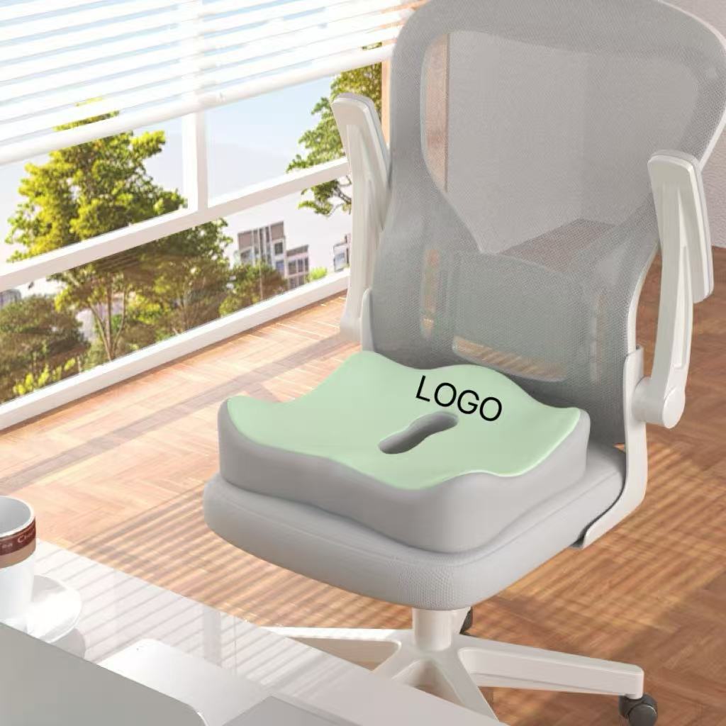 Seat cushion with memory foam back support