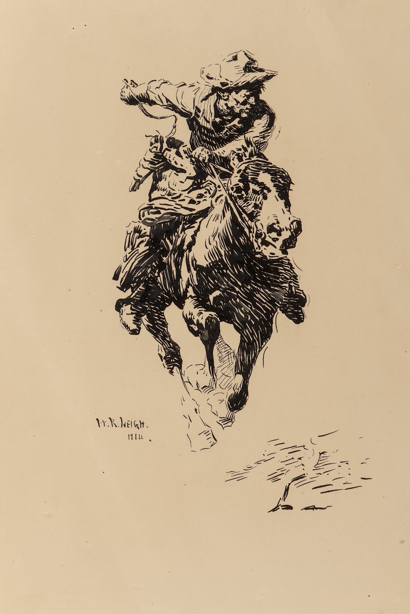Study for The Stampede 1914