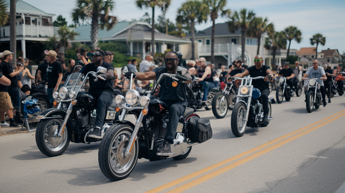 Is Black Bike Week in North or South Myrtle Beach?