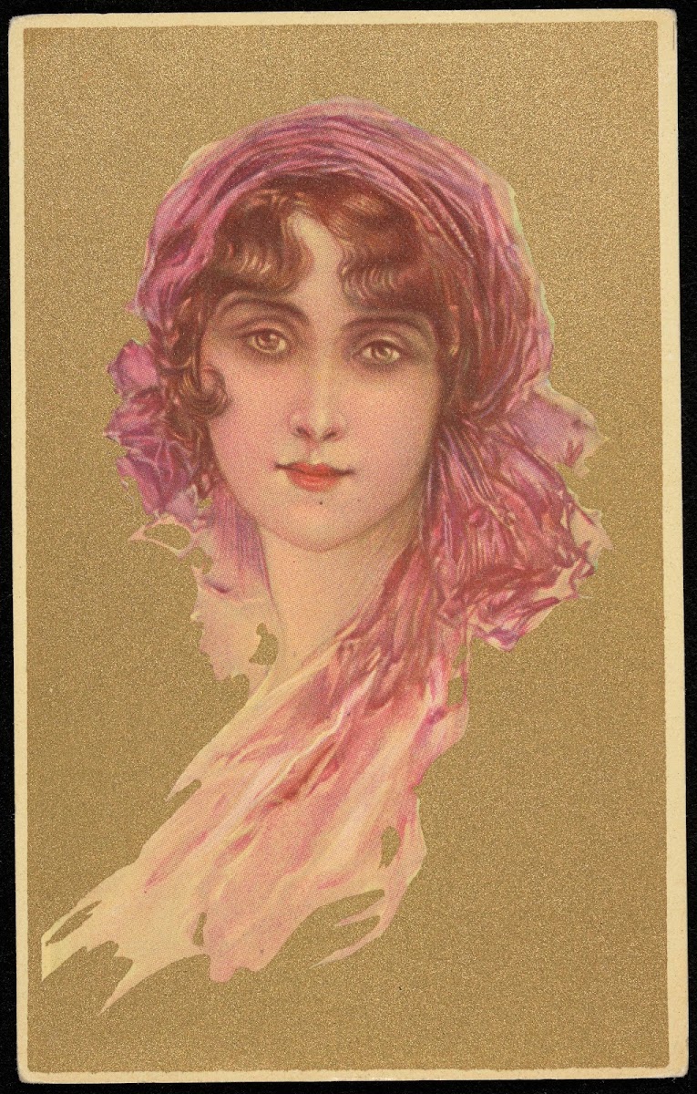 Portrait of a redhead girl 1928