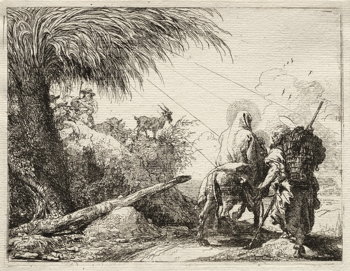 The Holy Family and the Palm Tree 17501753