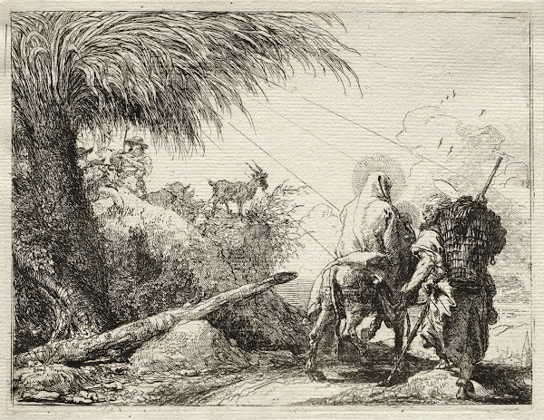 The Holy Family and the Palm Tree 17501753