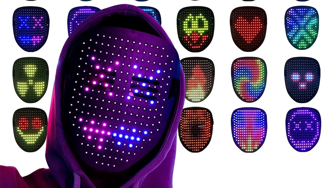 LED Halloween Mask Hits $14.24 on Amazon Before Halloween