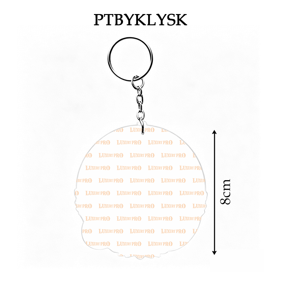 PTB Acrylic Keychain - all-over Printing