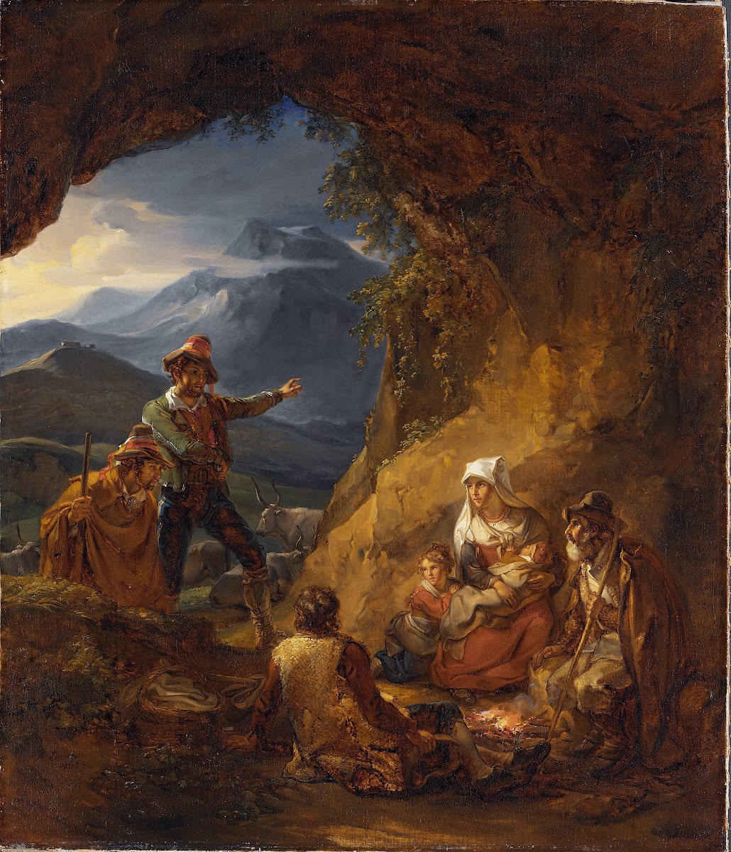 Bandits Entering a Shepherds Dwelling 1823