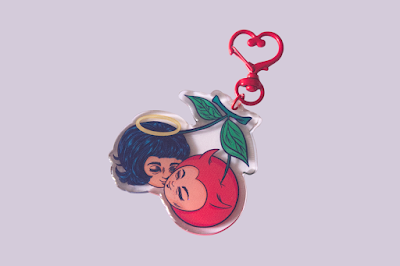 "Hell or Heaven" Acrylic Keychain