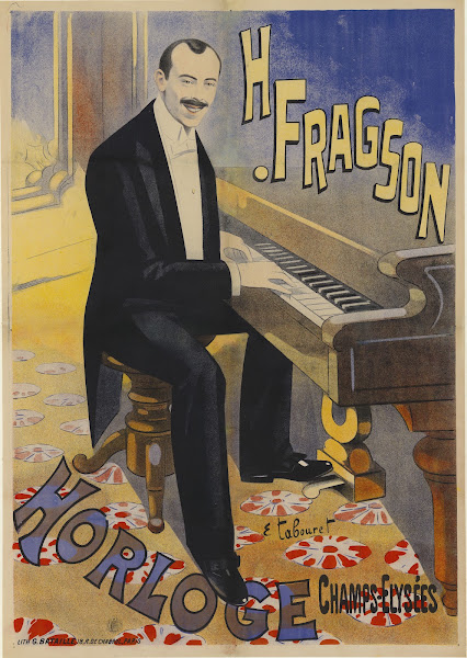H Fragson Horloge Champs Elysées 1895
