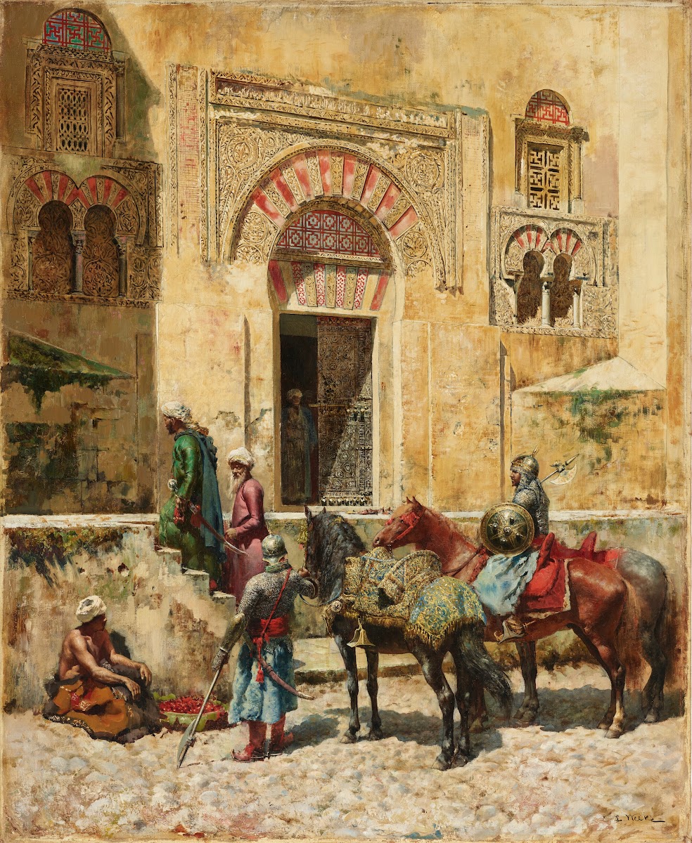 Entering the Mosque circa 1880