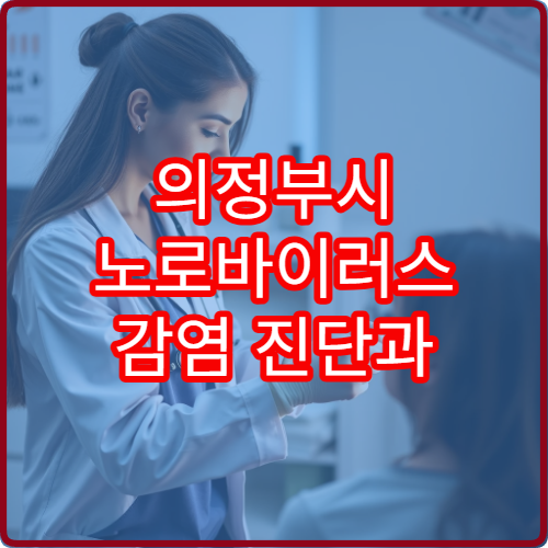 의정부시 노로바이러스 감염 진단과 수액 치료 병원 안내