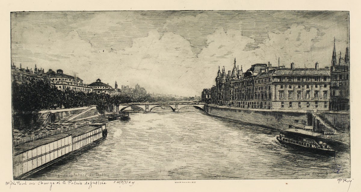 Le Pont au Change et le Palais de Justice 19th Century