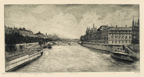 Le Pont au Change et le Palais de Justice 19th Century
