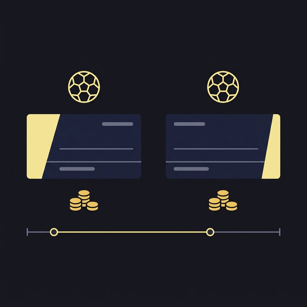 Minimalist 2D vector infographic comparing two betting lines 110 versus 105 to illustrate how to bet on the spread in football with a visual breakeven shift between the odds