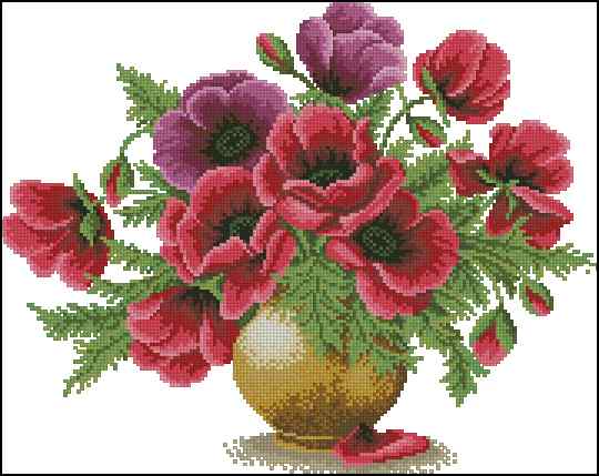 CMP 170204 Poppies In Glitchy