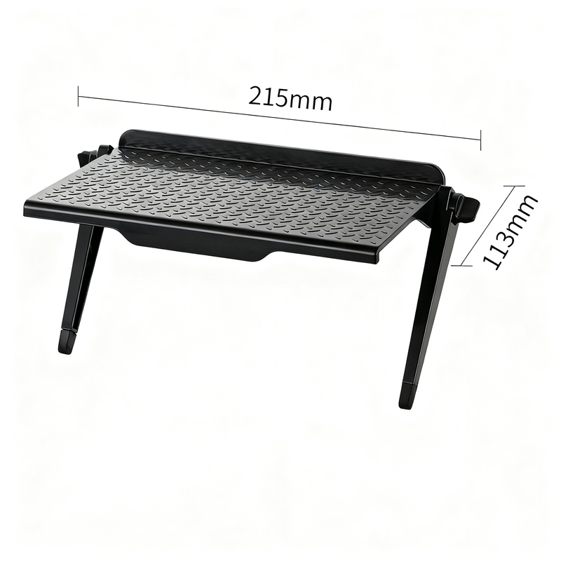 Silicone shelf for set-top box and router