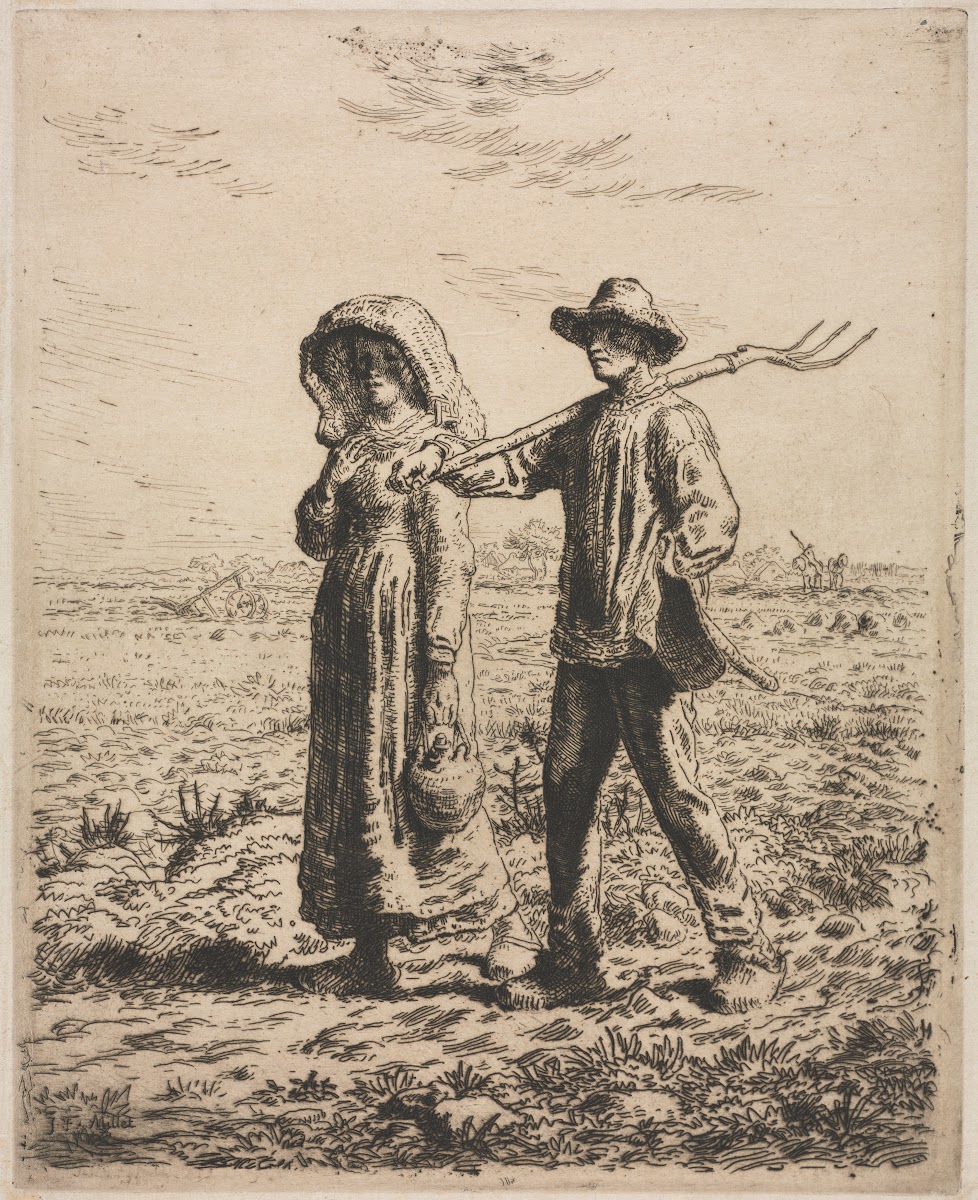 Going to work 1863