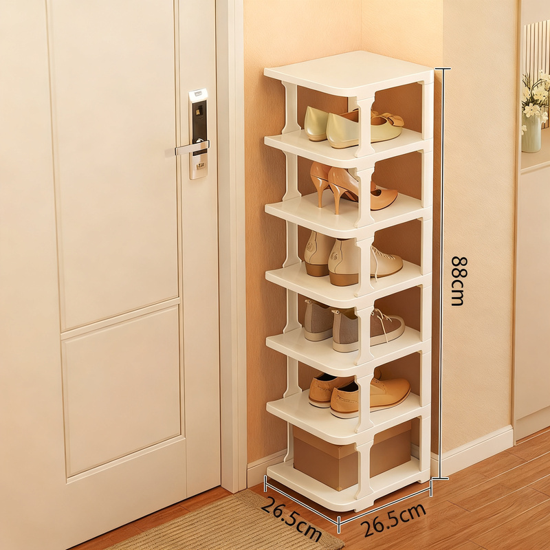 Plastic Shoe Rack, 9-Tier