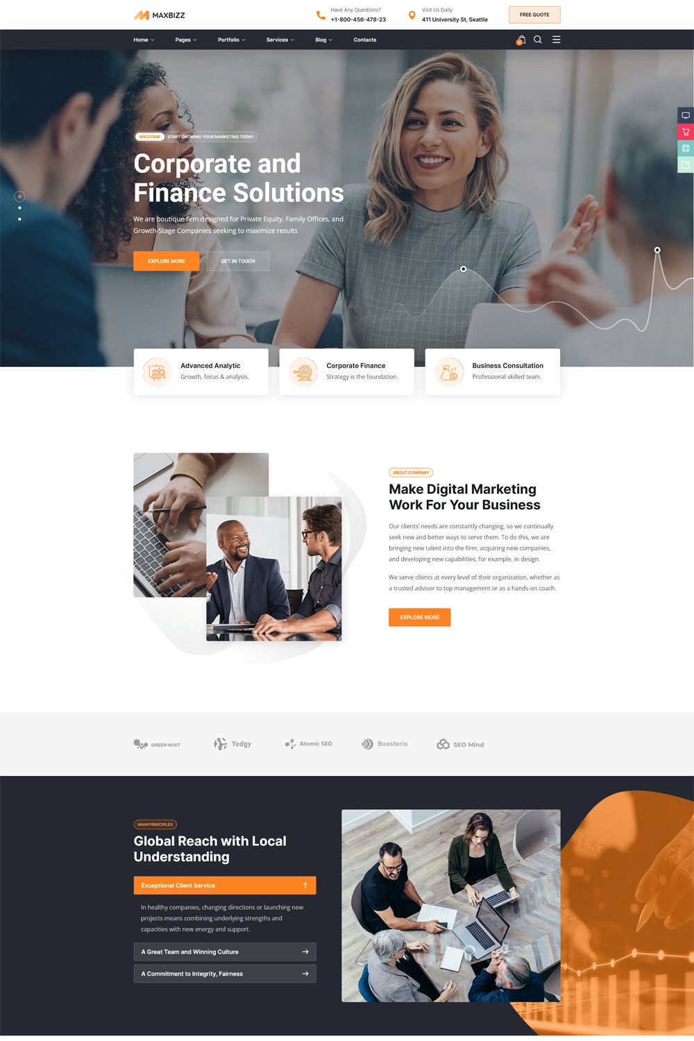 Digital Banking Website