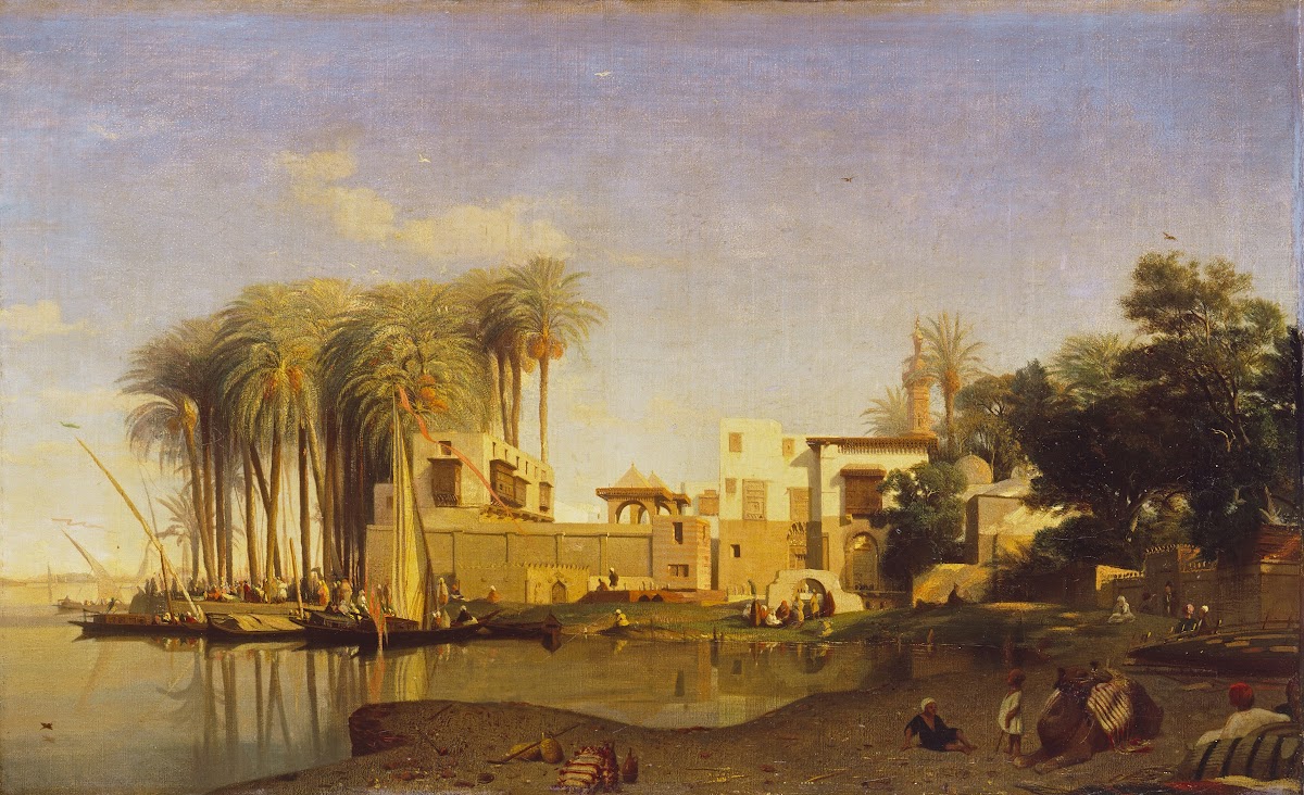 Beni Suef on the Nile c 1833   1840