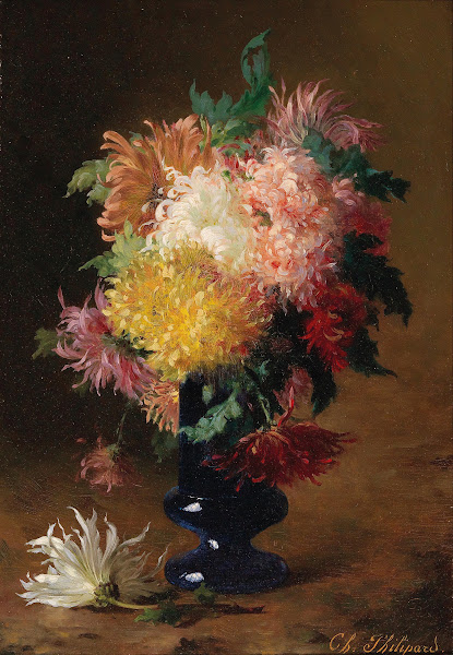 Asters in a Vase