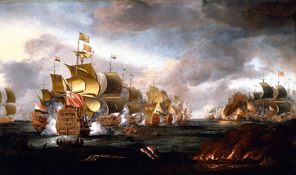 The Battle of Lowestoft 3 June 1665 Engagement between the English and Dutch Fle