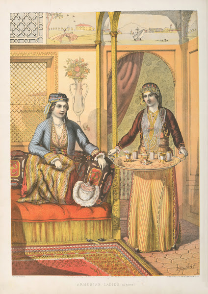 Armenian Ladies At Home 1862