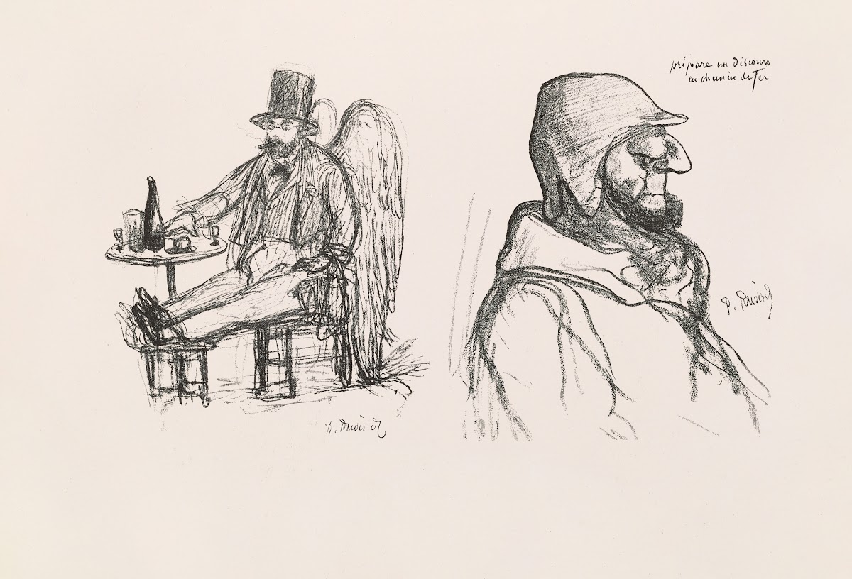 Les caricatures de Puvis de Chavannes Pl14 1906