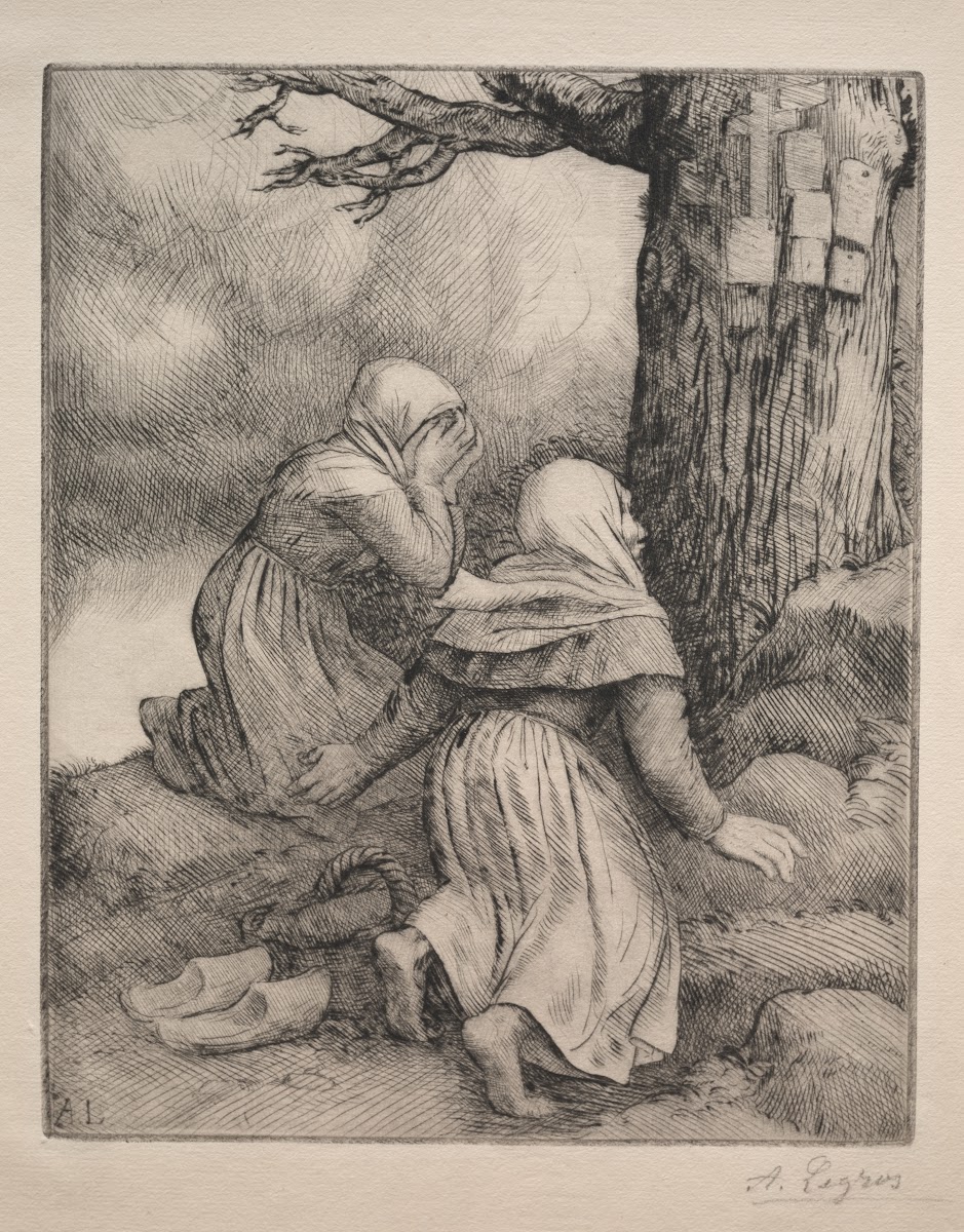 Bowing before the Tree Larbre de salut c 18571911