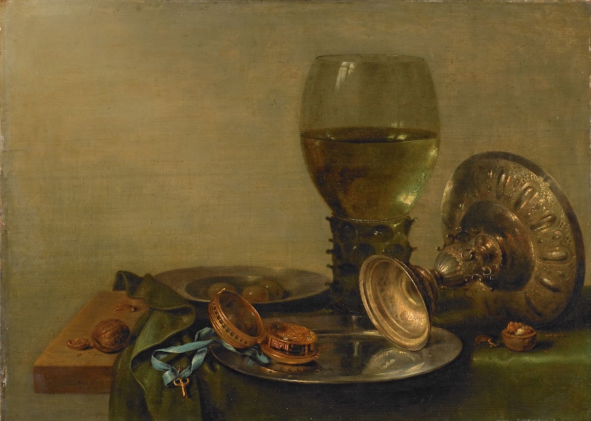 Still Life with a Silver Tazza 1630
