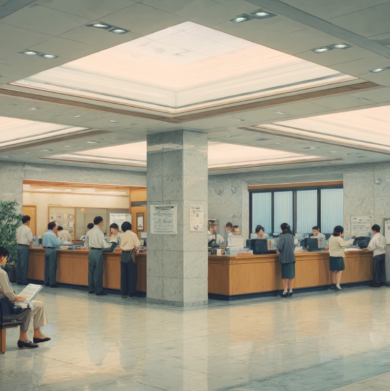 운전면허 행정업무 분위기