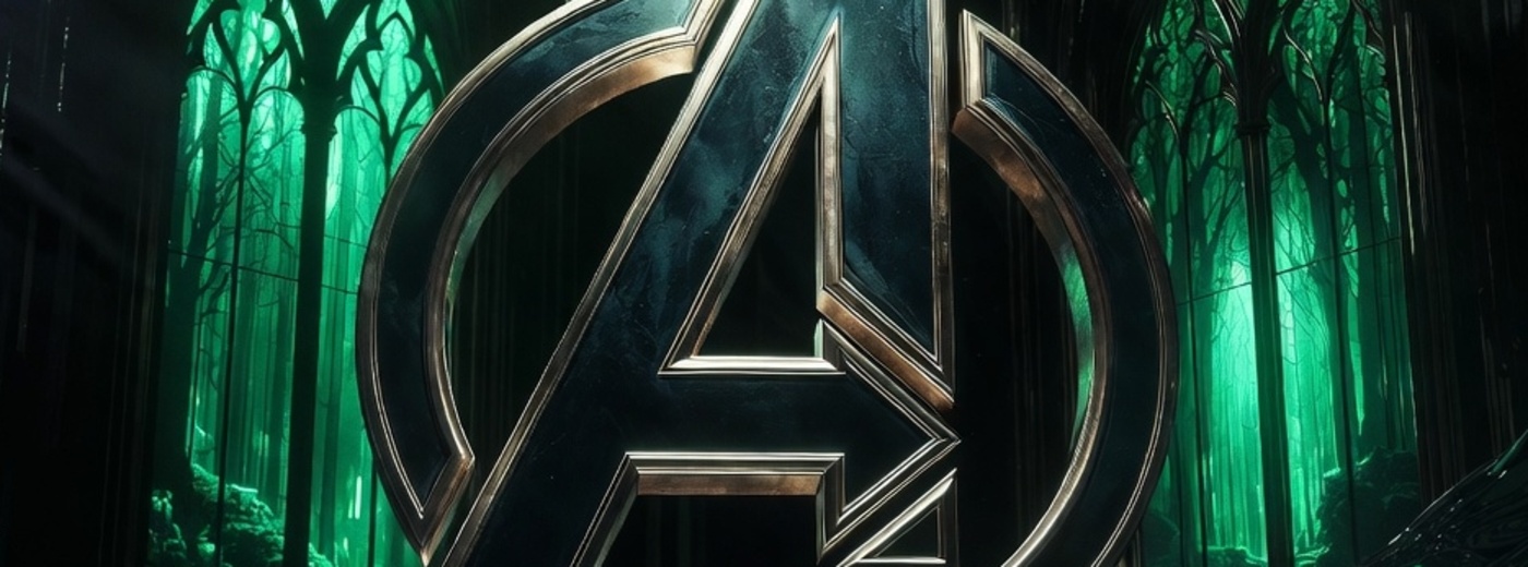 Cinematic dark superhero atmosphere