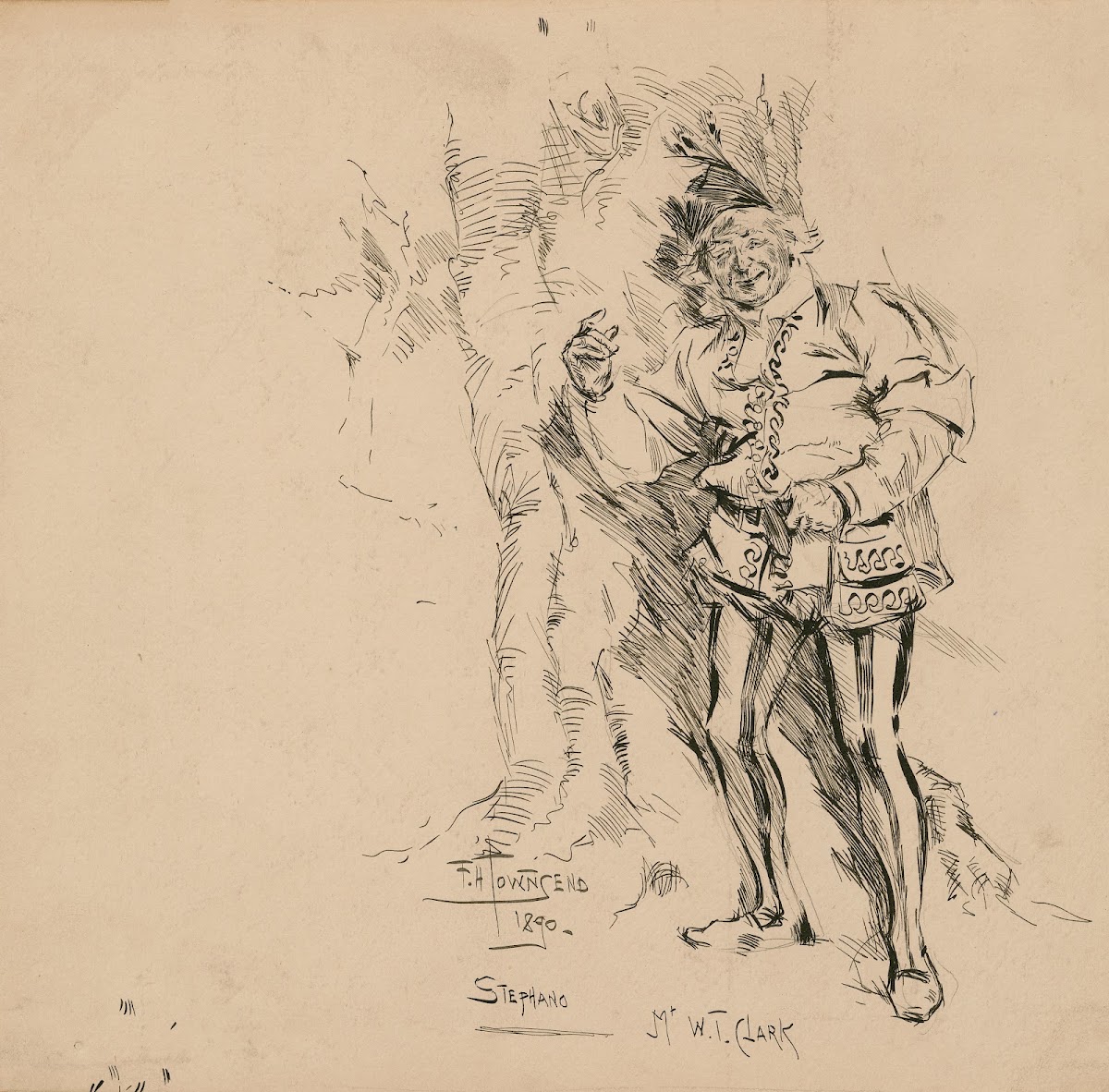 The tempest Mr WT Clark as Stephano 1890