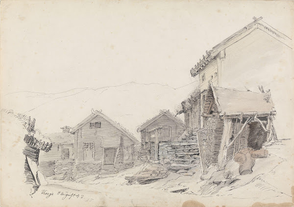 Gårdstun Vinje 1843