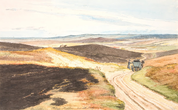 Hulvej i Tolne bakker Vendsyssel 21 maj 1833 1833