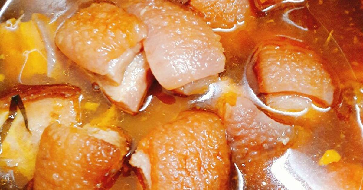 Thịt heo kho da rộp