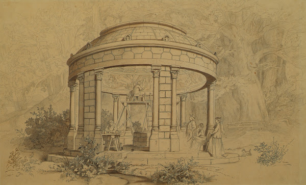 Der Tempel der Melusine 1869