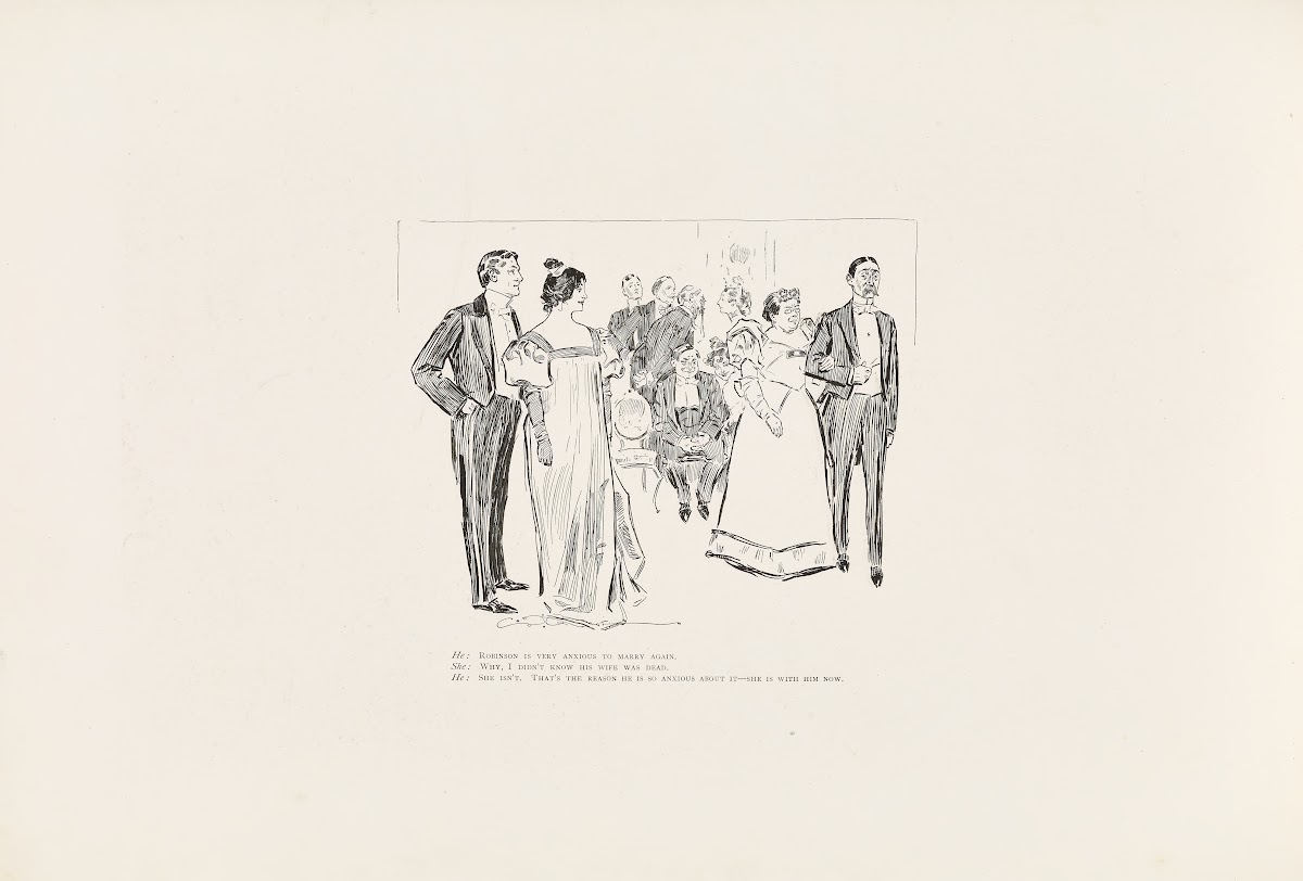 He Robinson is very anxious to marry again 1896