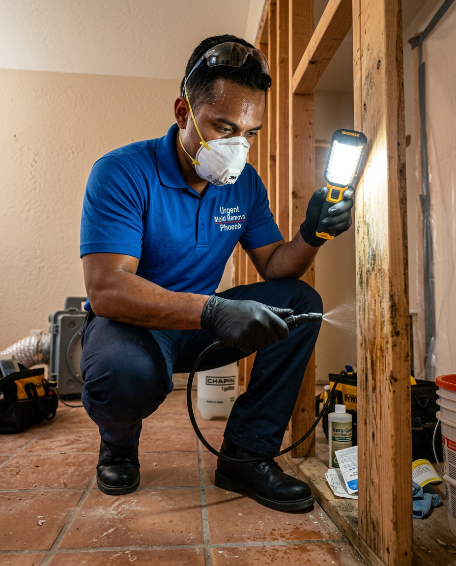 How to get rid of mold on framing lumber?