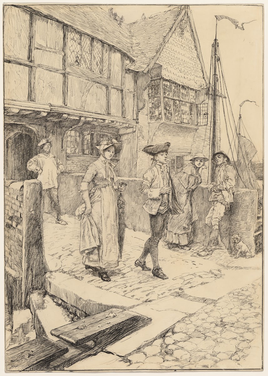 The Sunday Walk ca 1886