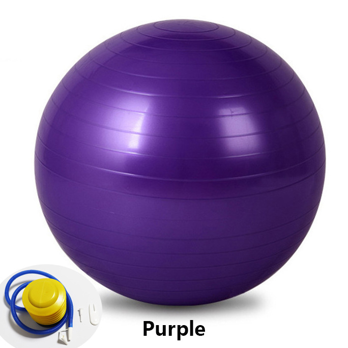 PVC yoga ball, 45–85 cm diameter