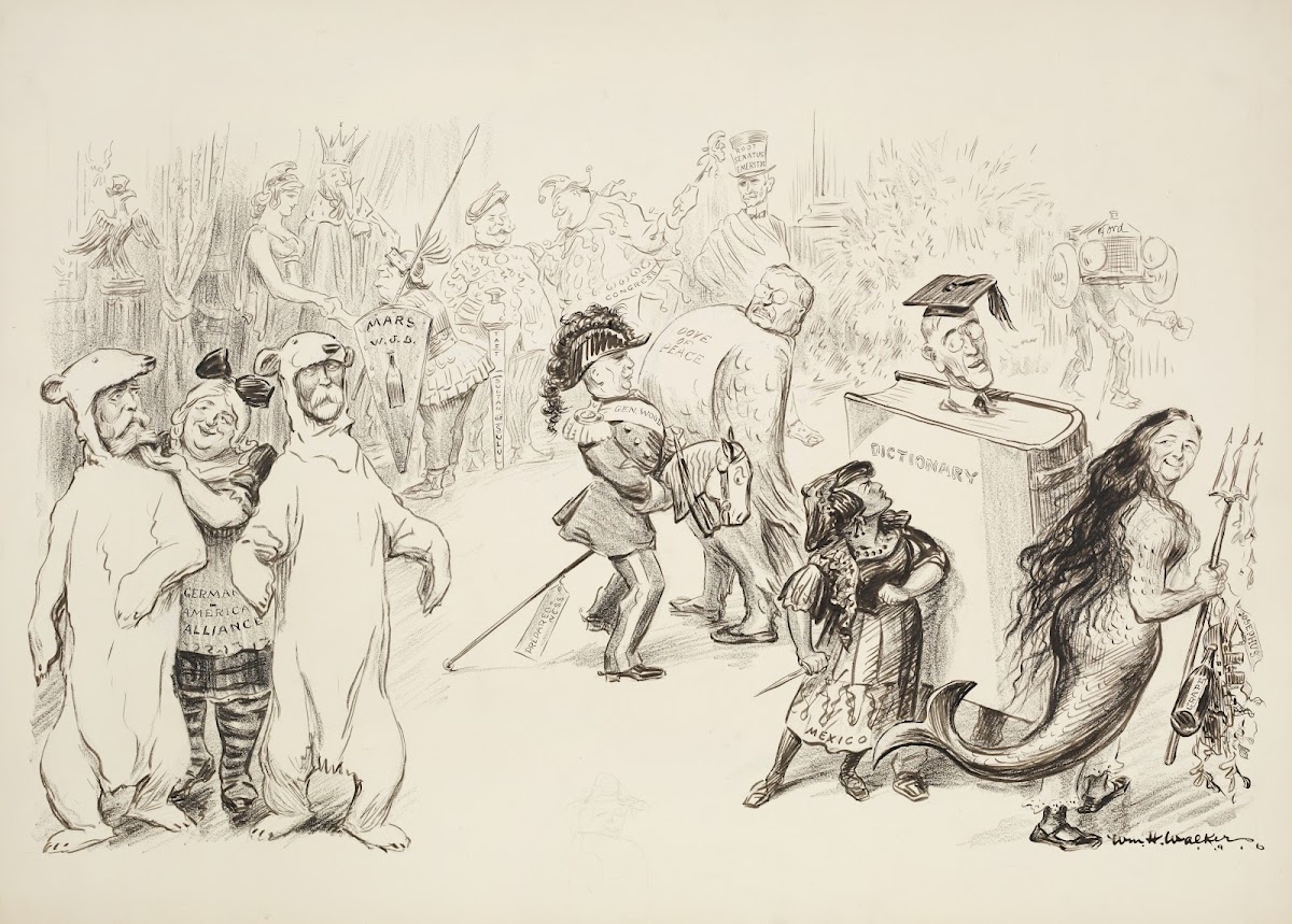 Scenes of current politics 1916