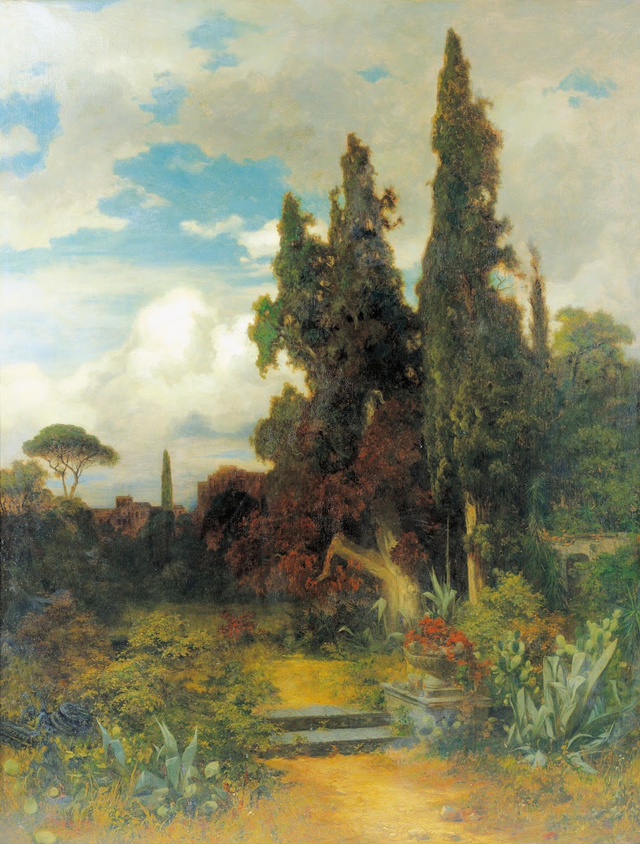 Südländische Parklandschaft