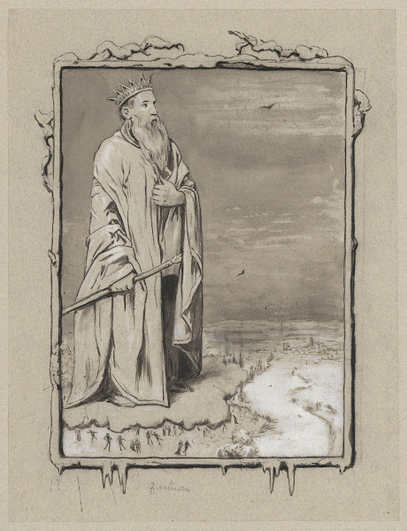 The allegory of January 1901