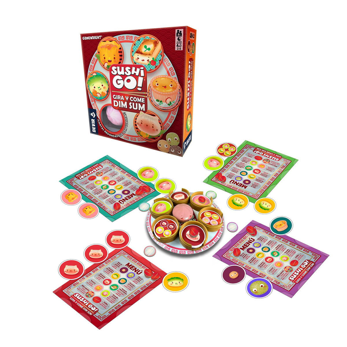 Portada de Sushi Go: Gira y come dim sum — imagen 3