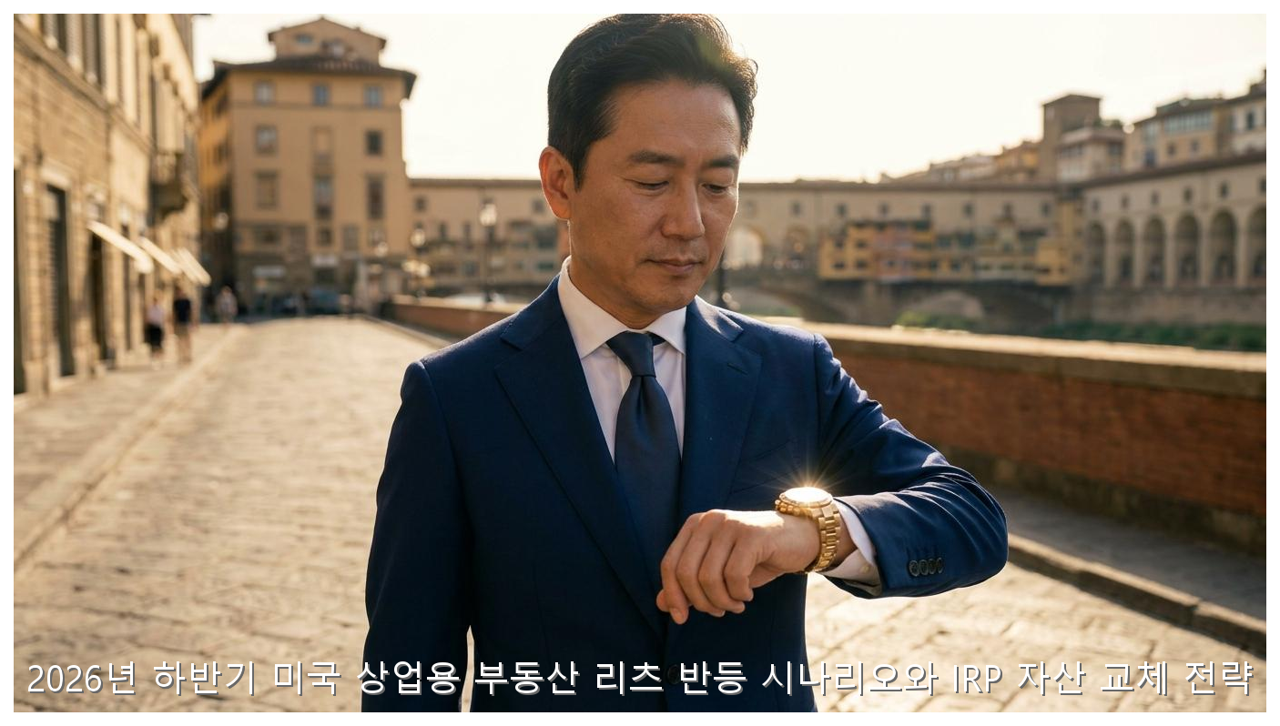 2026년 하반기 미국 상업용 부동산 리츠 반등 시나리오와 IRP 자산 교체 전략 핵심 안내 및 분석 인포그래픽 (3)