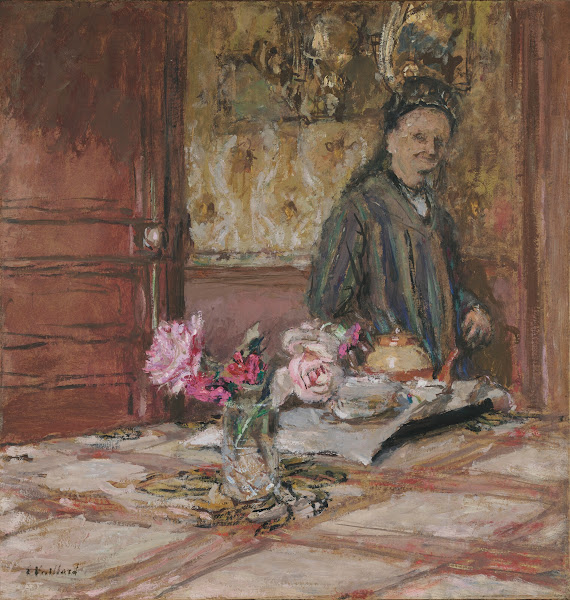 Madame Vuillard en bonnet à la Closerie des Genêts 1921