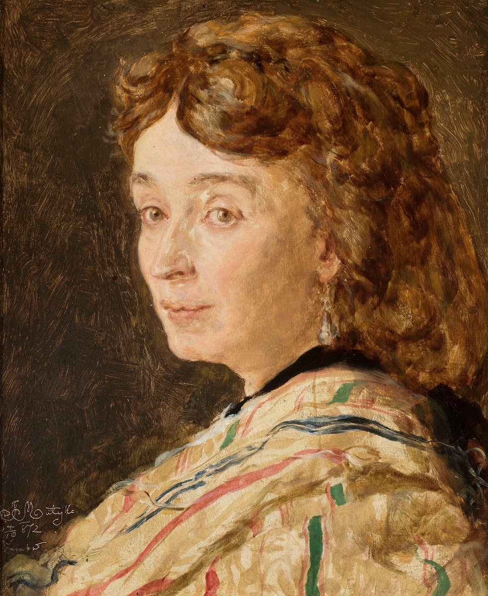 Portrait of Ludwika Groppler 1872