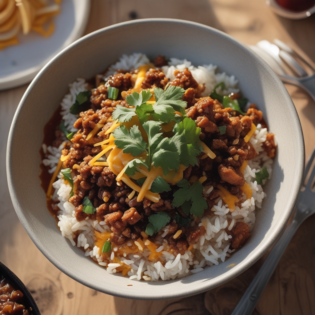 Bang Bang Ground Turkey Rice Bowls – Easy Healthy Dinner Recipe