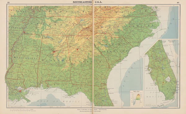 Southeastern USA 1943