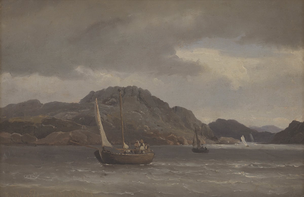 The Skerries at Marstrand Sweden 1851   1852